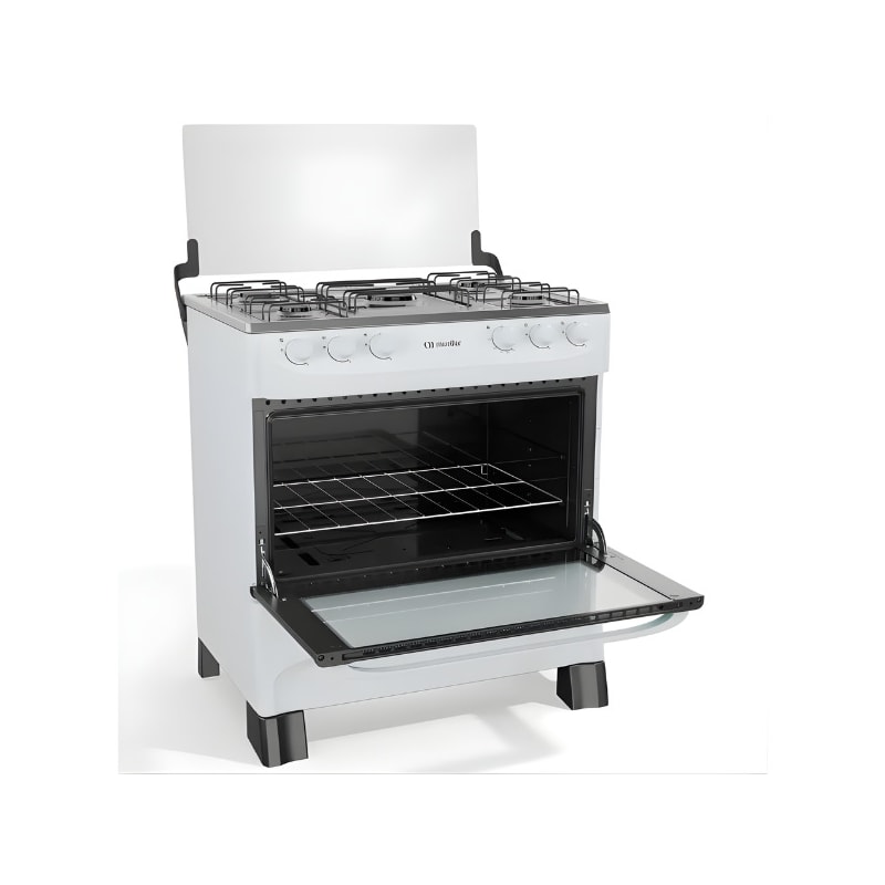 Fogao Mueller com Mesa de Inox 5 Bocas com Acendimento Manual MFI5BA Branco-55fea223-aa12-4227-b042-254aa74d347b