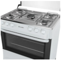 Fogao Mueller com Mesa de Inox 5 Bocas com Acendimento Manual MFI5BA Branco-74f67d6d-addf-4382-8f87-8a3e12e2d6e5
