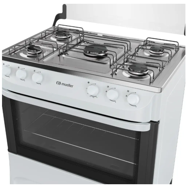 Fogao Mueller com Mesa de Inox 5 Bocas com Acendimento Manual MFI5BA Branco-6d3a48e9-8c5a-4140-a1ca-6c150d8d9d95