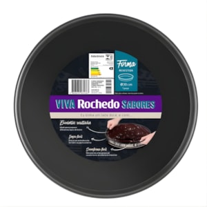 Forma Redonda Viva Rochedo Sabores 30cm 