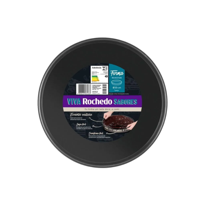 Forma Redonda Viva Rochedo Sabores 30cm 