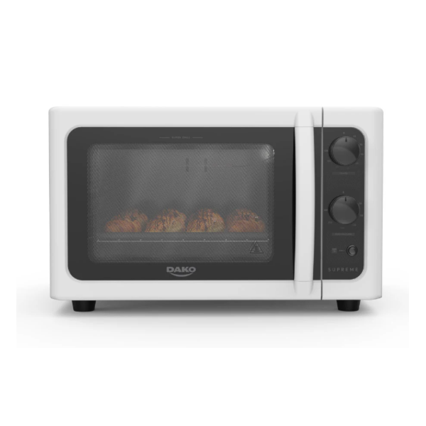 Forno de Bancada Eletrico Dako Supreme 44L com Grill Dourador 127V Branco-245f16a0-ed75-409c-9c69-21ae2aae4751