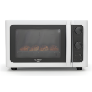 Forno de Bancada Eletrico Dako Supreme 44L com Grill Dourador 127V Branco