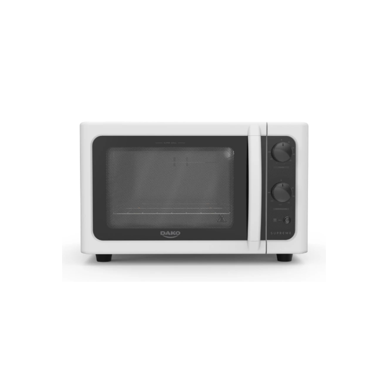Forno de Bancada Eletrico Dako Supreme 44L com Grill Dourador 127V Branco