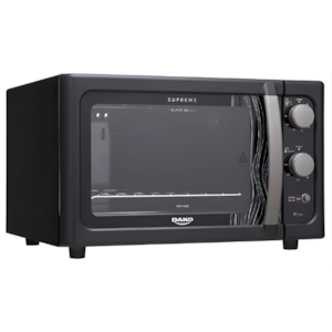 Forno de Bancada Elétrico Dako Supreme 44L Com Grill Dourador 127V Preto