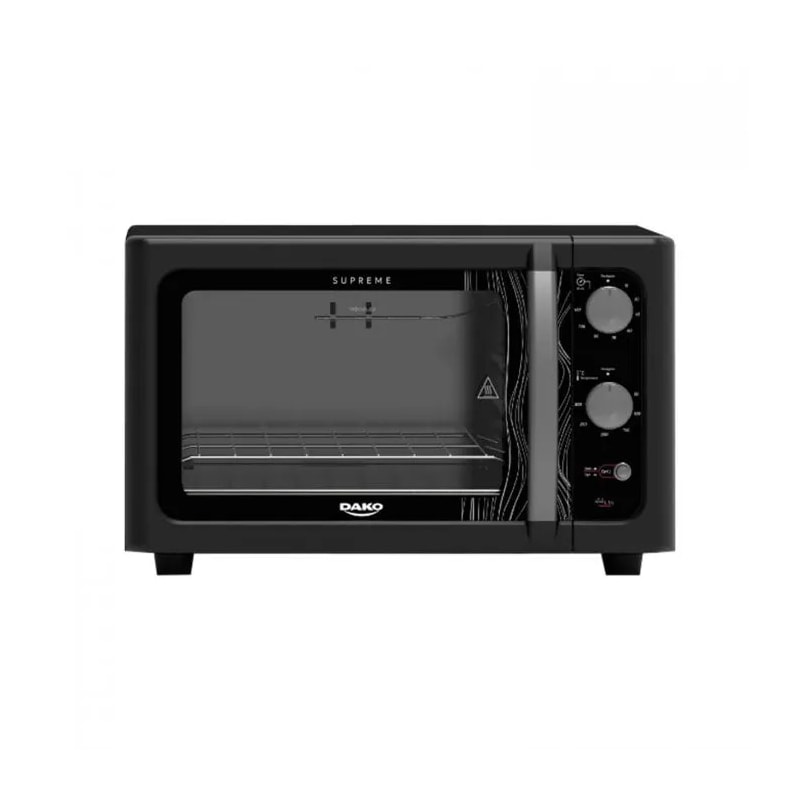 Forno de Bancada Elétrico Dako Supreme 44L Com Grill Dourador 127V Preto