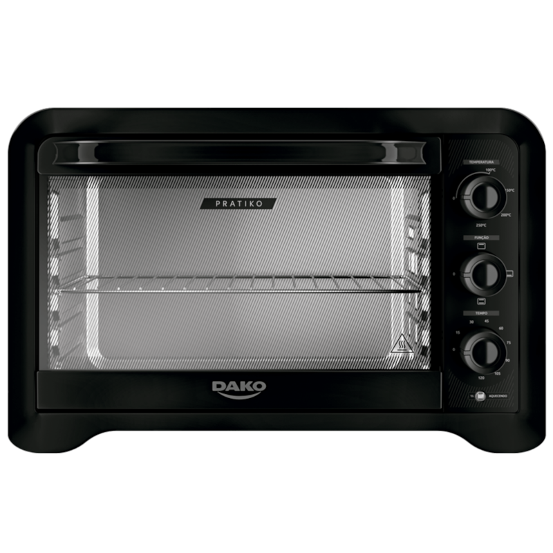Forno Eletrico Atlas Dako Pratiko 50 Litros 127V Preto