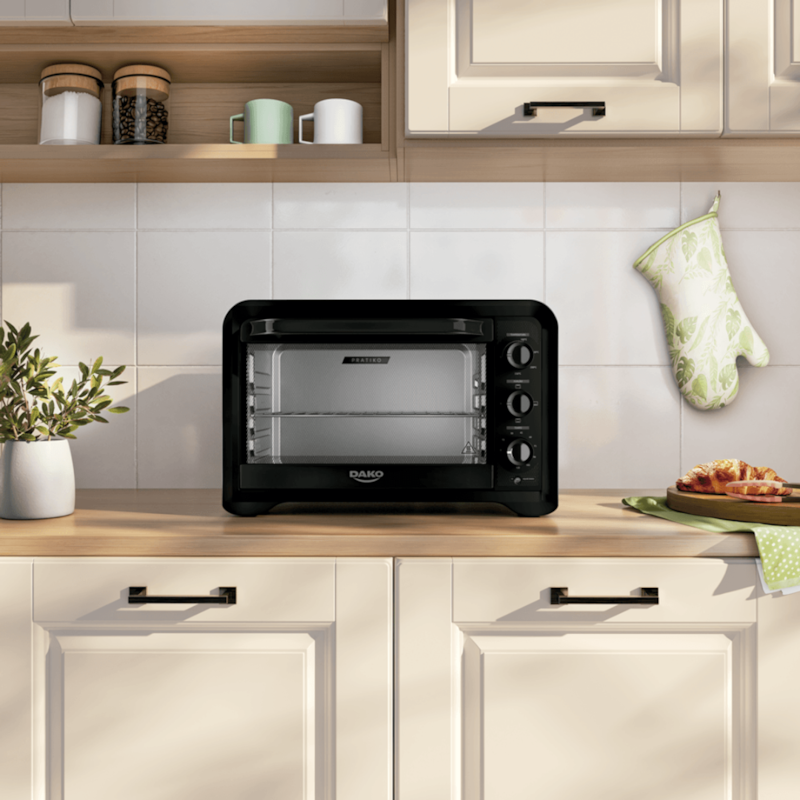Forno Eletrico Atlas Dako Pratiko 50 Litros 127V Preto-402902e8-896f-476c-b38c-eed353c8f314