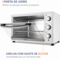 Forno Eletrico Mondial 52L Grand Family II 127V/60HZ FRN-52W Branco/Inox-6eae1748-49bf-4ad9-ae5d-7fa48b6a427c