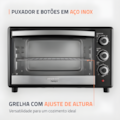 Forno Eletrico Mondial Family II 42L FR-42 127V/60Hz Preto/Inox-7478d89a-2590-4c4b-a977-f9ebdc2415a6