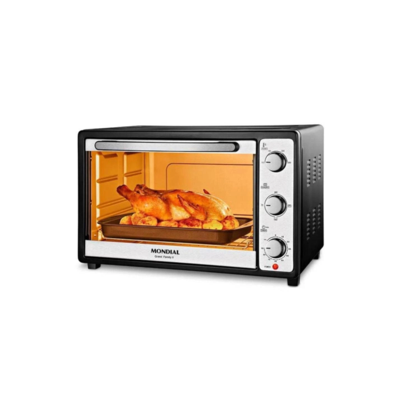 Forno Eletrico Mondial Grand Family II 52L FR-52 127V Preto