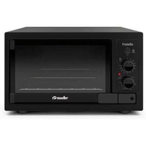 Forno Eletrico Mueller Fratello com Timer 127V Preto Fosco 