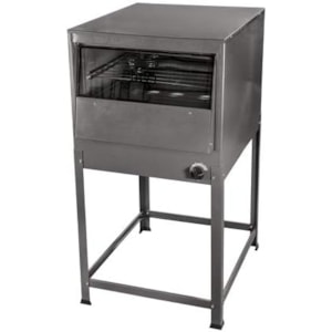 Forno Industrial Tron N.E 106L com Tampa de Vidro Grafite