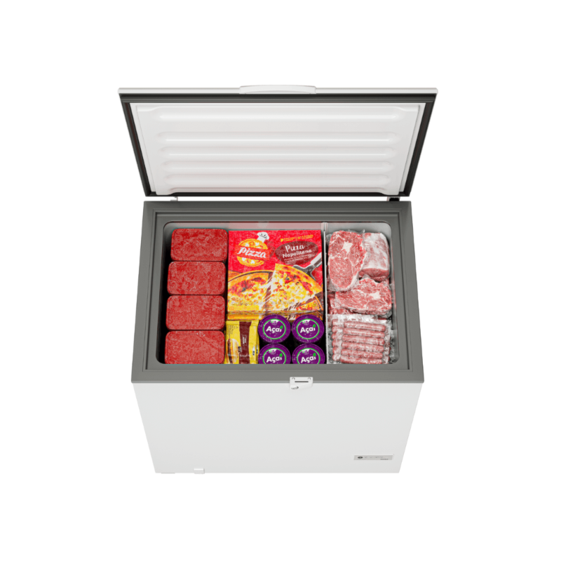 Freezer Consul Horizontal 1 Porta 309 Litros 127V Branca Classe A CHA31FBANA