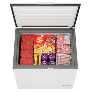 Freezer Consul Horizontal 1 Porta 309 Litros 127V Branca Classe A CHA31FBANA