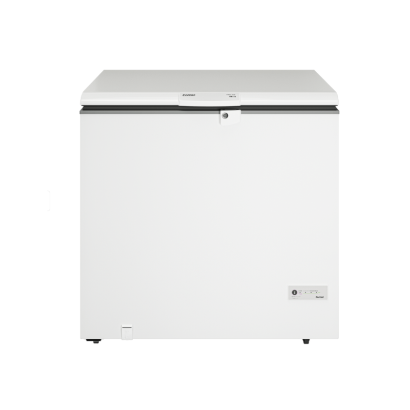 Freezer Consul Horizontal 1 Porta 309 Litros 127V Branca Classe A CHA31FBANA