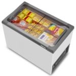 Freezer e Expositor Horizontal Metalfrio 292 Litros Branco NF30SBD001