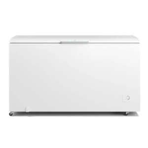 Freezer Electrolux Horizontal 1 Porta 513L Cycle Defrost Inverter uma Porta 127-60 HI550 Branco