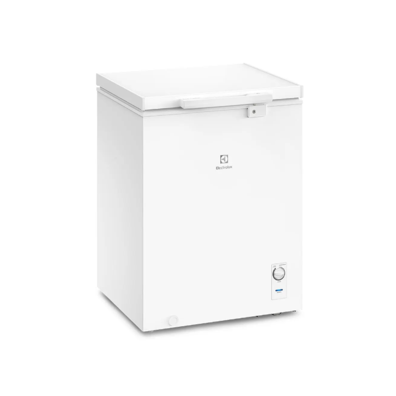Freezer Electrolux Horizontal 1 Porta Defrost 143L 127V HE150 Branco