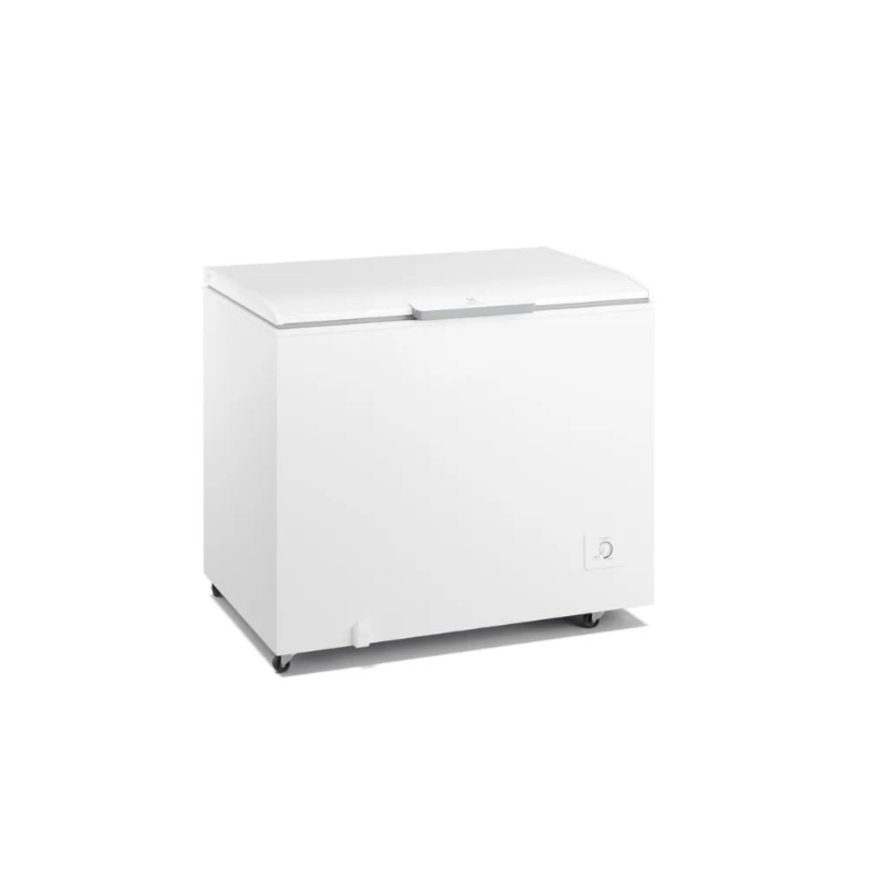 Freezer Electrolux Horizontal 400L Cycle Defrost Inverter uma Porta 127-60 HI440 Branco