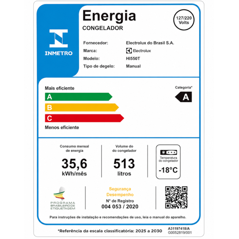 Freezer Electrolux Horizontal 513L HI550T Bivolt Branco-9c1bc8dc-a1fe-447b-8a26-f20270c54c34