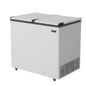 Freezer Esmaltec Horizontal 325L ECH350 127V 2 Portas Branco