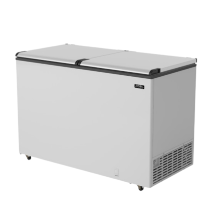 Freezer Esmaltec Horizontal 468L ECH500 127V 2 Portas Branco