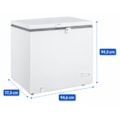 Freezer Horizontal Consul 307L 1 Porta Classe A Branco 127V &ndash; CHA31MBANA-a0e7a059-9f64-4a37-803d-47acd3d3d640