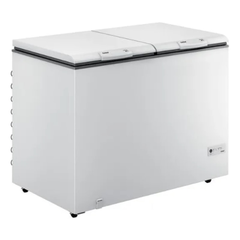 Freezer Horizontal Consul 414L 2 Portas 127V Branco Classe A -1a277a4e-e23e-40fd-a7c4-aa1861444a3b