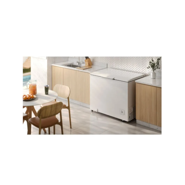 Freezer Horizontal Electrolux 314L 1 Porta Cycle Desfrost Inverter Uma Porta H330 Branco-82326752-2117-418f-8599-e1d74364e804