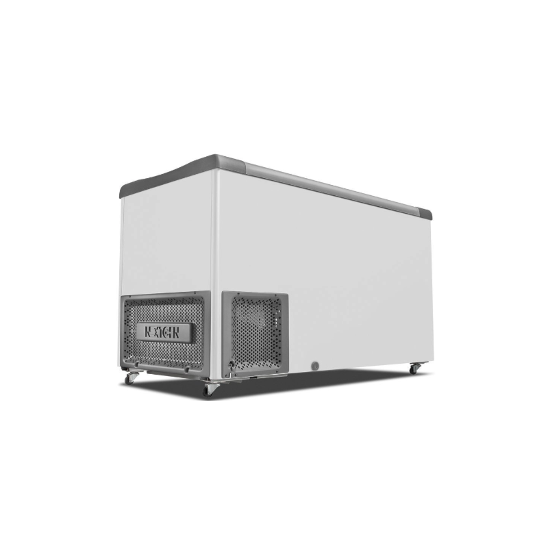 Freezer Horizontal Metalfrio 2 Portas de Vidro 388L 127V NF40SB R290 Branco