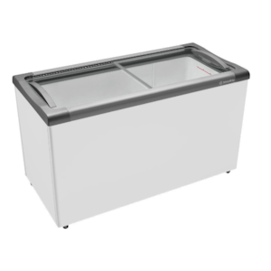 Freezer Horizontal Metalfrio 2 Portas de Vidro 388L 127V NF40SB R290 Branco