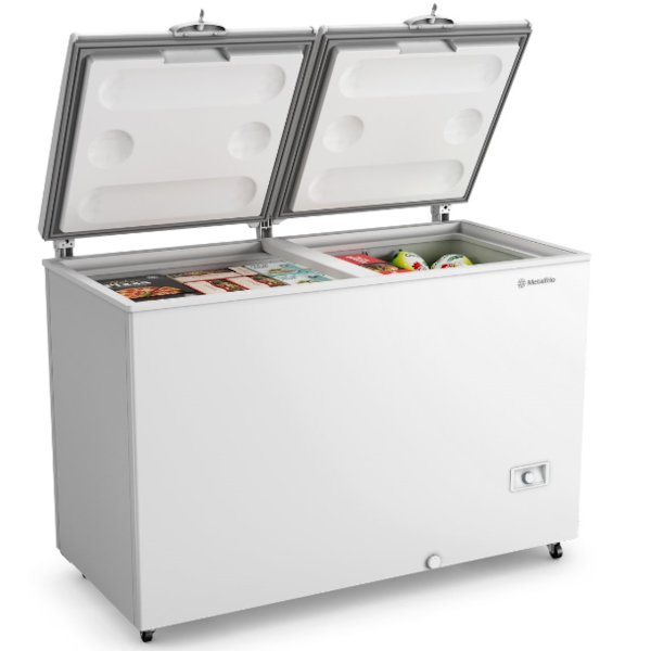 Freezer Horizontal Metalfrio 419L DA420IF Inverter Bivolt R290 Branco-632c4b71-759d-4634-850d-ee81a1c8902e