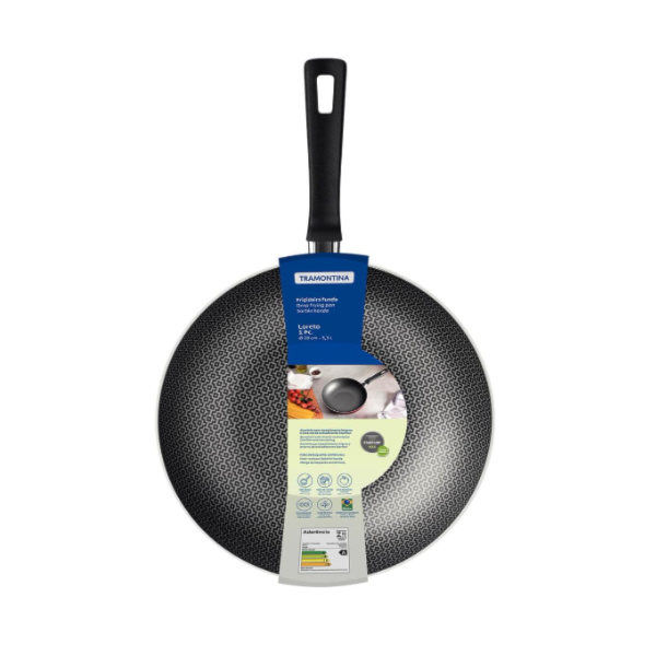 Frigideira Funda Tramontina 28cm 3,3L Antiaderente Loreto Vermelho -675059de-ff47-409d-988e-ba3fe439e94c