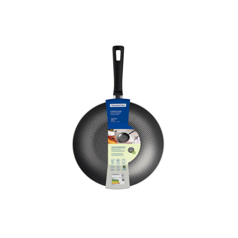 Frigideira Funda Tramontina 28cm 3,3L Antiaderente Loreto Vermelho 