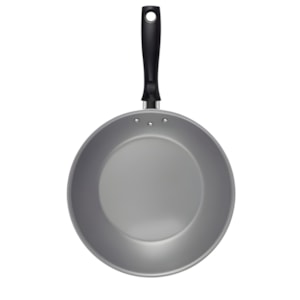 Frigideira Tramontina Turim 24cm 1,4L em Aluminio com Revestimento e Antiaderente Starflon Max Chumbo