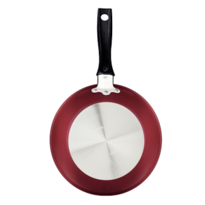 Frigideira Tramontina Turim 26cm 1,8L, em Aluminio com Revestimento e Antiaderente Starflon Max Vermelho