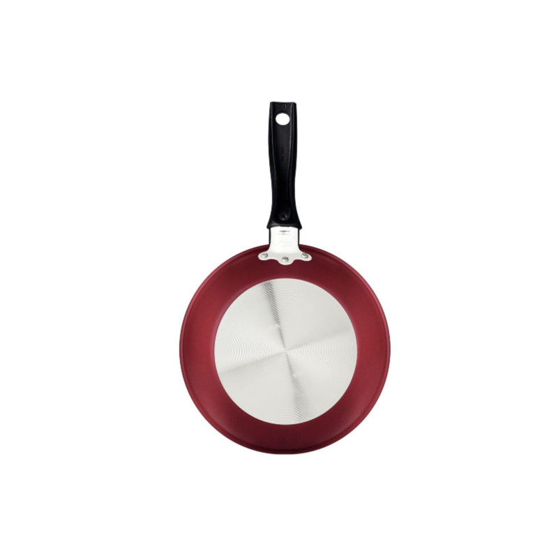 Frigideira Tramontina Turim 26cm 1,8L, em Aluminio com Revestimento e Antiaderente Starflon Max Vermelho