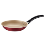 Frigideira Tramontina Turim 26cm 1,8L, em Aluminio com Revestimento e Antiaderente Starflon Max Vermelho