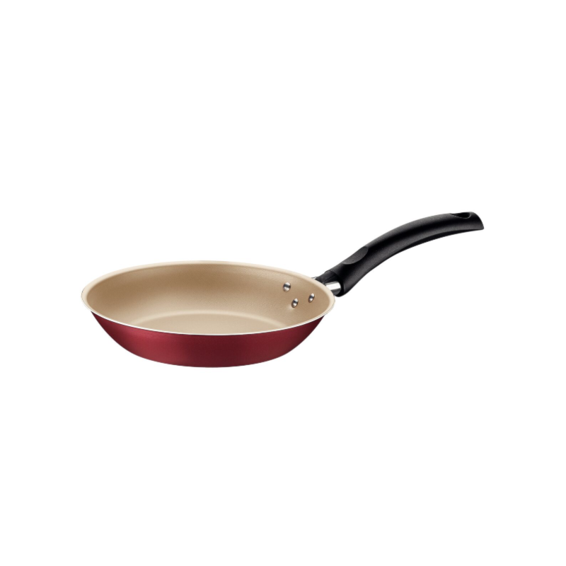 Frigideira Tramontina Turim 26cm 1,8L, em Aluminio com Revestimento e Antiaderente Starflon Max Vermelho
