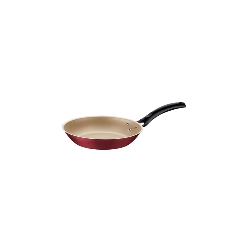 Frigideira Tramontina Turim 28cm 2L em Aluminio com Revestimento e Antiaderente Starflon Max Vermelho 