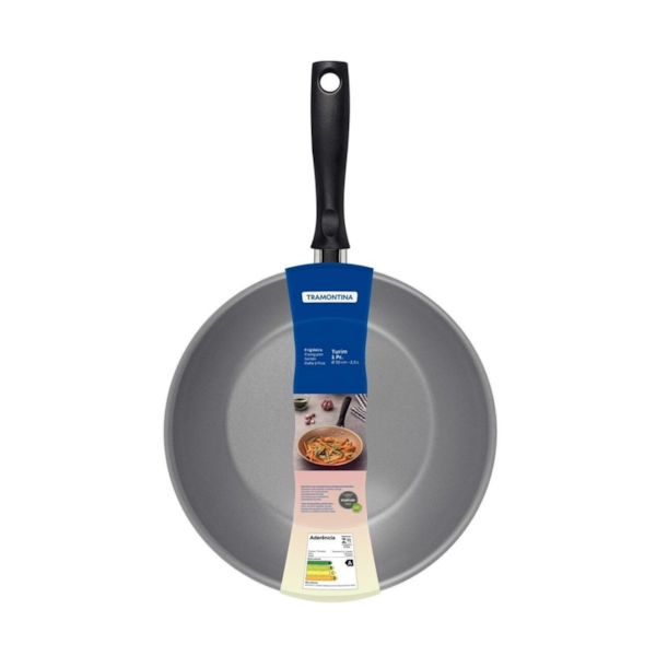 Frigideira Tramontina Turim 30cm 2,5L em Aluminio com Revestimento e Antiaderente Starflon Max Chumbo -dbeebd70-c5a2-4ff1-96b1-dc71e6f0952f