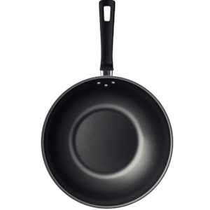 Frigideira Wok Tramontina Loreto 28cm, 3,6L em Aluminio com Revestimento e Anteaderente Starflon Max Grafite