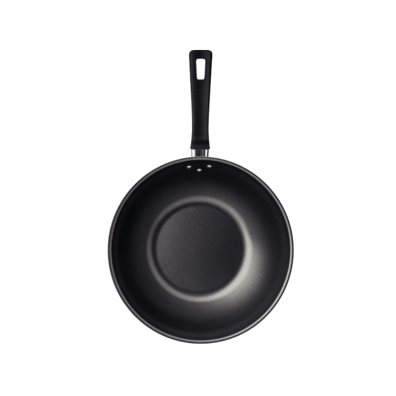 Frigideira Wok Tramontina Loreto 28cm, 3,6L em Aluminio com Revestimento e Anteaderente Starflon Max Grafite