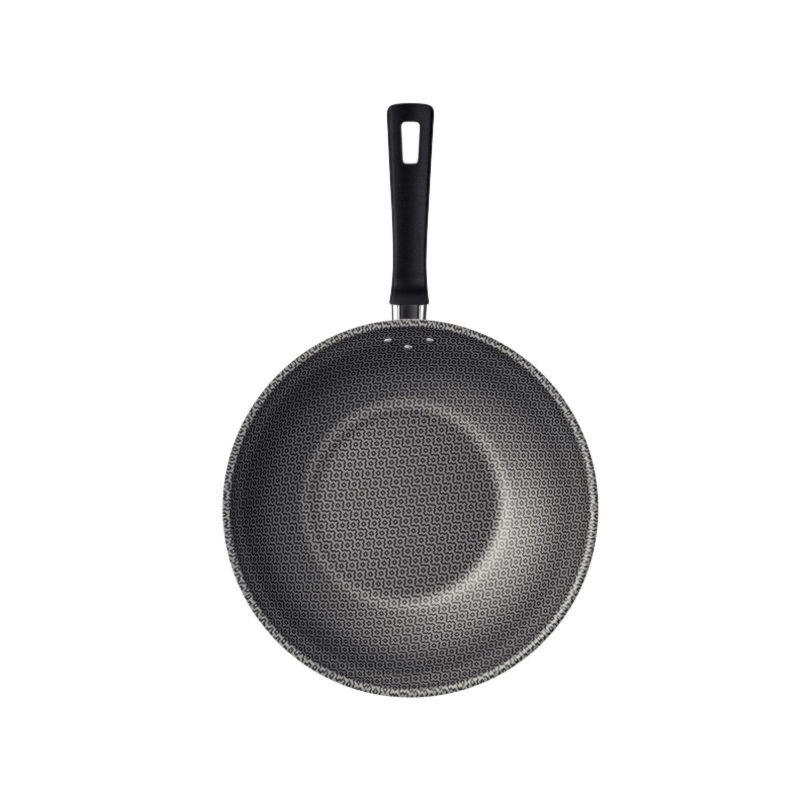 Frigideira Wok Tramontina Loreto 28cm 3,6L em Aluminio com Revestimento e Antiaderente Starflon Max Vermelho