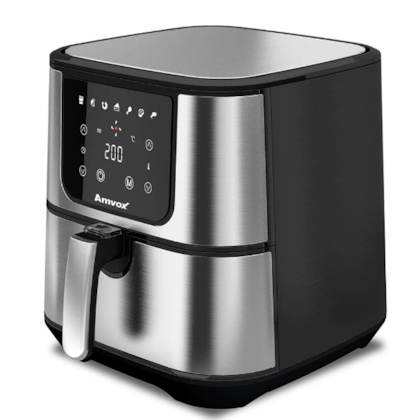 Fritadeira Air Fryer Amvox 7L 110V ARF 1255 Inox