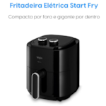 Fritadeira Air Fryer Elgin AFR50 3,5L 127V Preta