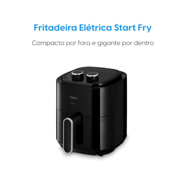 Fritadeira Air Fryer Elgin AFR50 3,5L 127V Preta-474cbb59-0850-4c37-9522-66f4e99aa326
