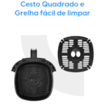 Fritadeira Air Fryer Elgin AFR50 3,5L 127V Preta