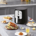 Fritadeira Air Fryer Gaabor 5,5L Vintage 1400W 127V Prata-e8332554-1c6c-41f7-9c24-0585e1946125